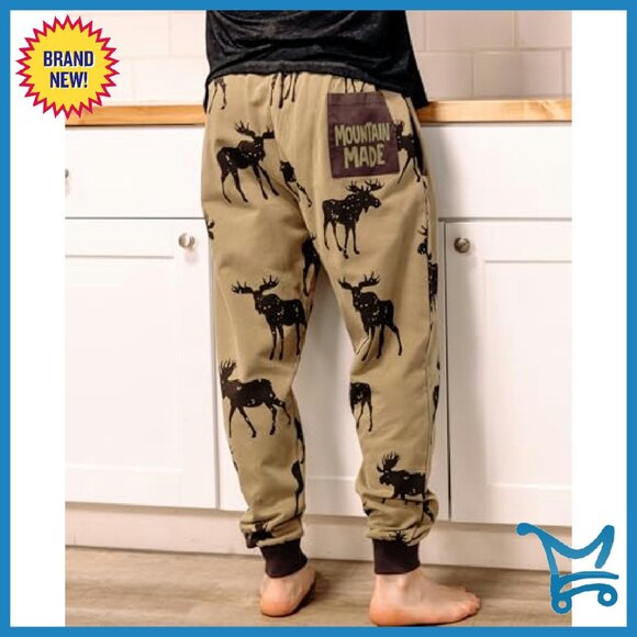 Men's Terry Cloth Jogger Sweatpants with Pockets, Elastic Waist - Picture 6 of 8